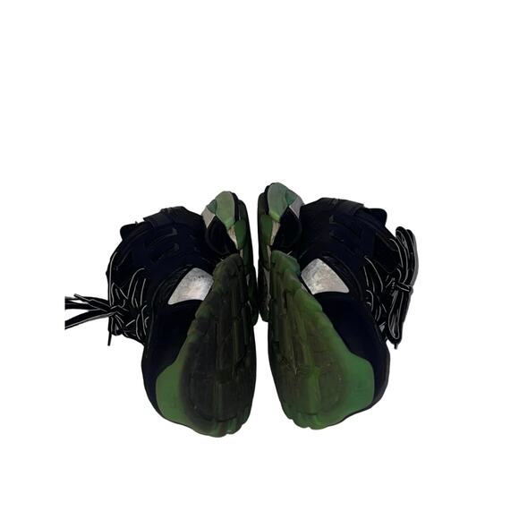 Balenciaga Track Trainer Black & Green Men’s Sneakers Size 12 - Picture 5 of 9